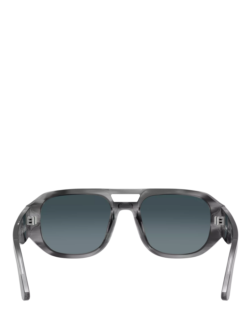 Persol square sunglasses gradient glass lenses 53mm, UK version