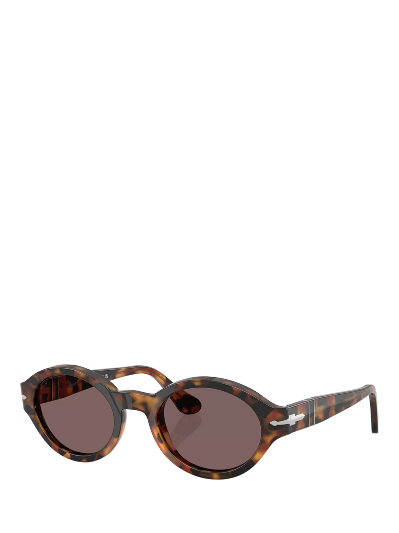 Persol PO3378 oval sunglasses Havana Purple 53mm - British product