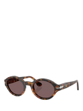 Persol PO3378 oval sunglasses Havana Purple 53mm - British product