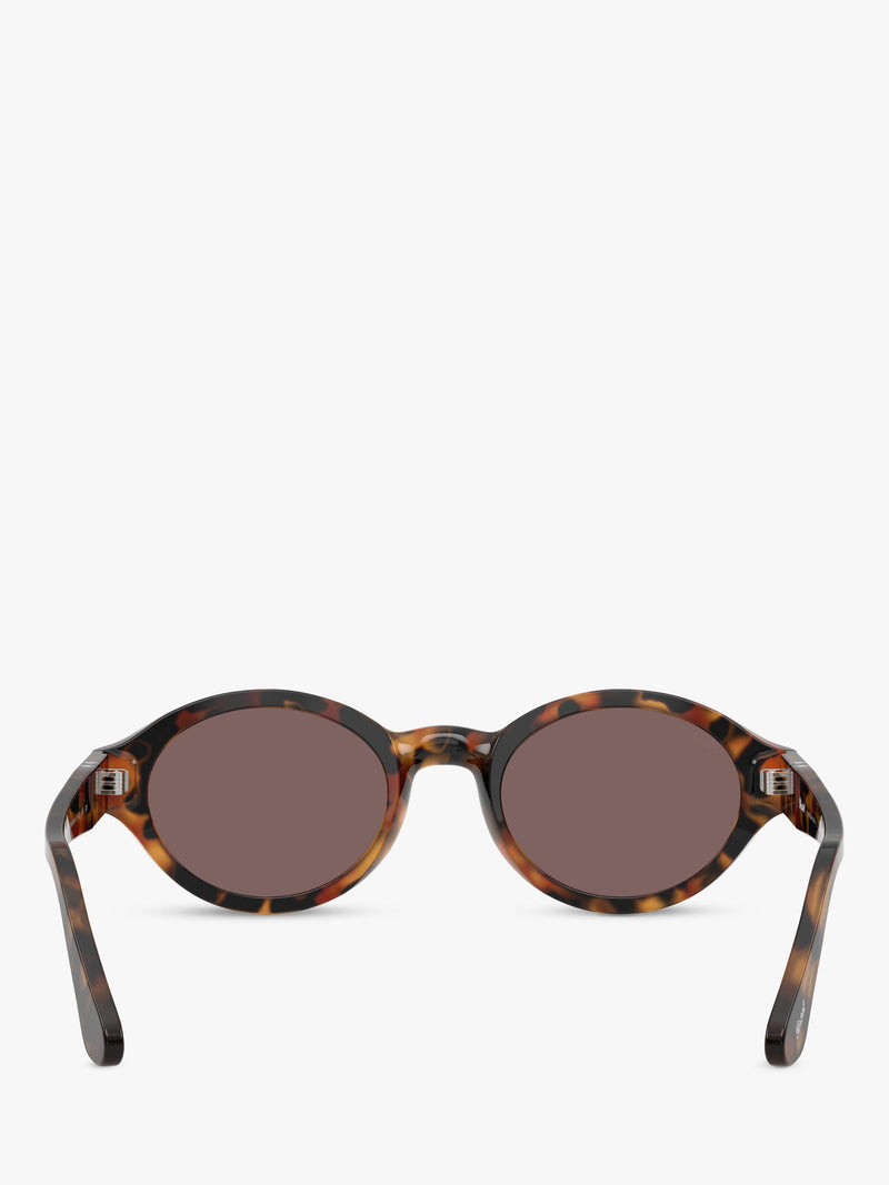 Persol PO3378 oval sunglasses Havana Purple 53mm - British product