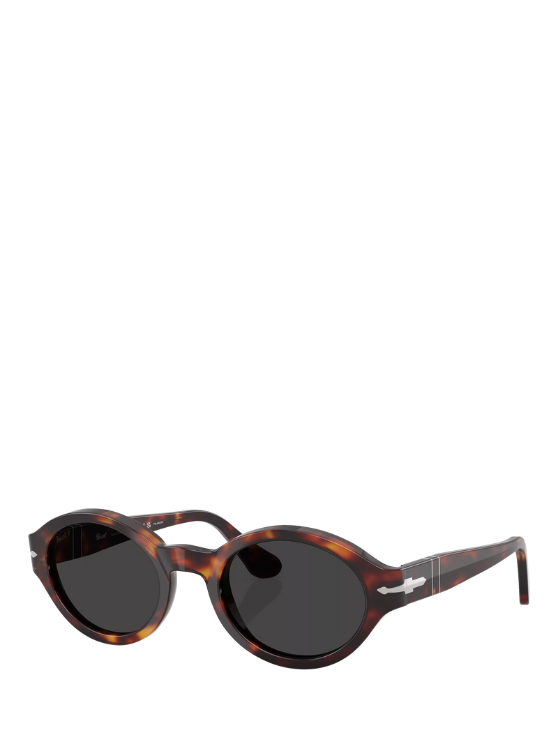 Persol oval sunglasses with polarized glass lenses, UK version