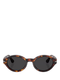 Persol oval sunglasses with polarized glass lenses, UK version