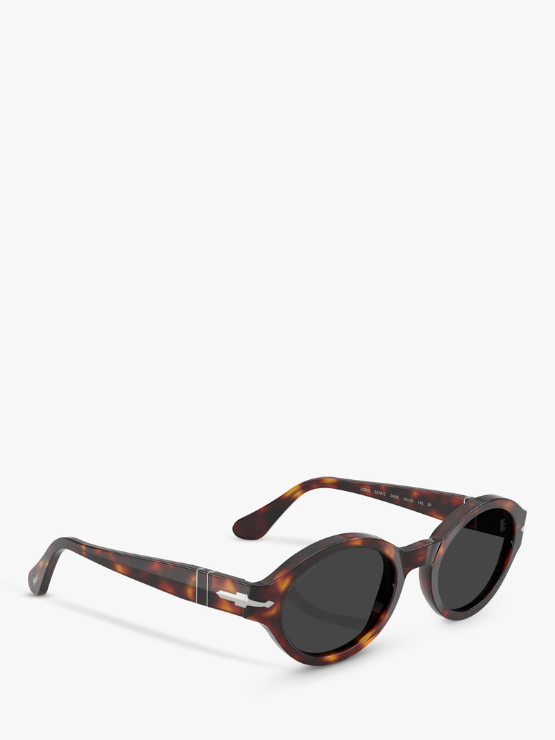 Persol oval sunglasses with polarized glass lenses, UK version