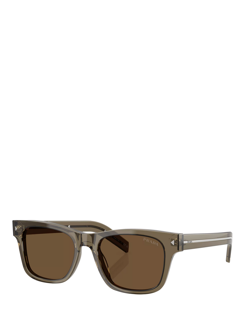 Prada PR A17S Men's Rectangular Sunglasses