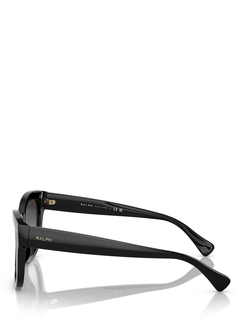 Ralph Lauren oval black gradient sunglasses 52mm, UK version