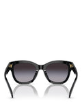 Ralph Lauren oval black gradient sunglasses 52mm, UK version