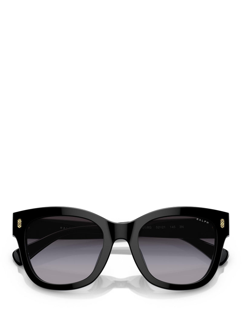 Ralph Lauren oval black gradient sunglasses 52mm, UK version