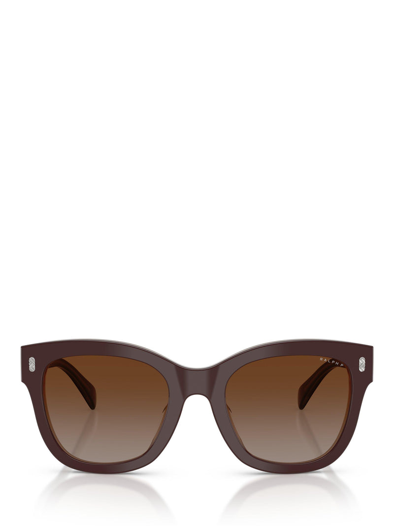 Ralph Lauren women's polarised oval sunglasses brown, 52mm lens, imported from the UK
