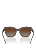 Ralph Lauren women's polarised oval sunglasses brown, 52mm lens, imported from the UK