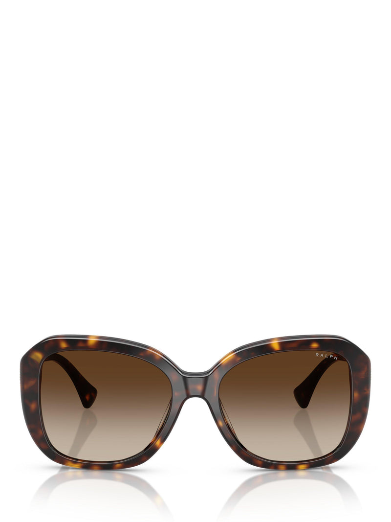 Ralph Lauren women's square sunglasses brown acetate - British product
