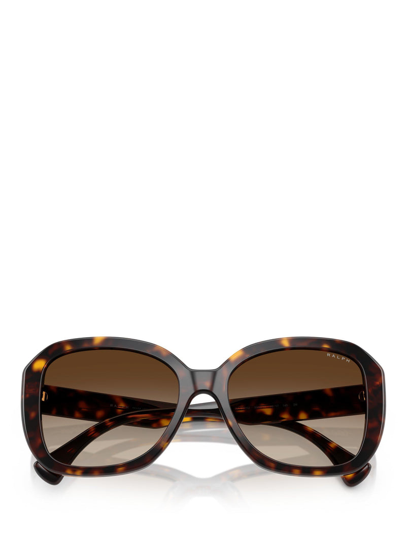 Ralph Lauren women's square sunglasses brown acetate - British product