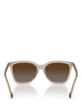Ralph Lauren square sunglasses beige brown gradient (British brand)