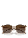Ralph Lauren square sunglasses beige brown gradient (British brand)