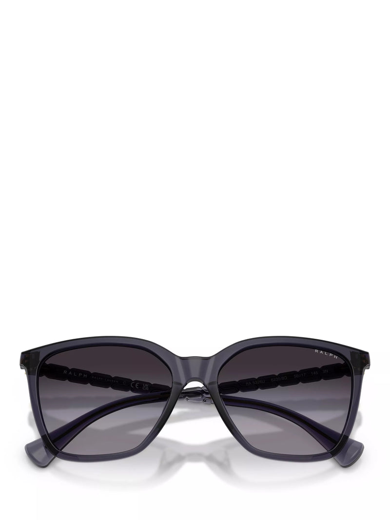 Ralph Lauren women's D-Frame sunglasses violet gradient 56mm - British product