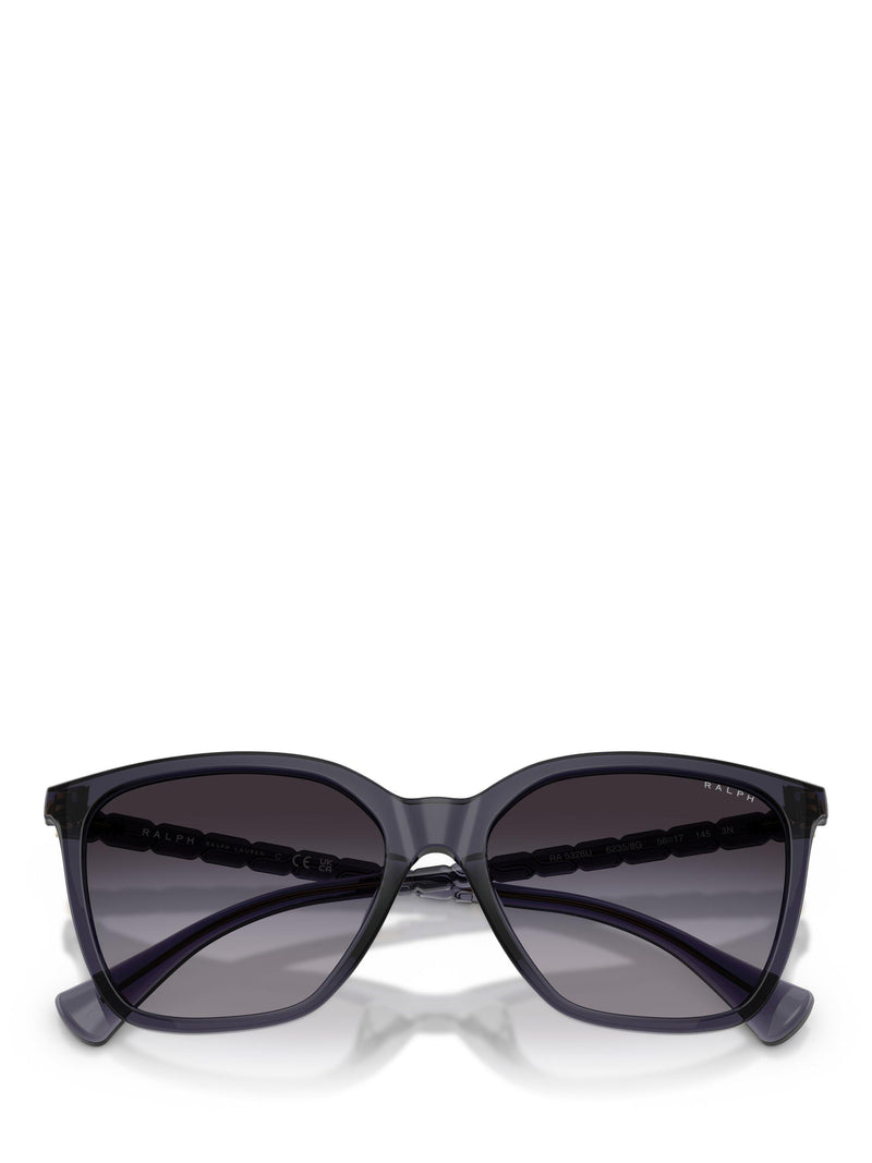 Ralph Lauren women's D-Frame sunglasses violet gradient 56mm - British product