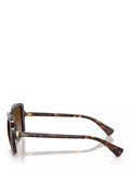 Ralph Lauren square polarised sunglasses brown frame 56mm (British brand)