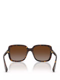 Ralph Lauren square polarised sunglasses brown frame 56mm (British brand)