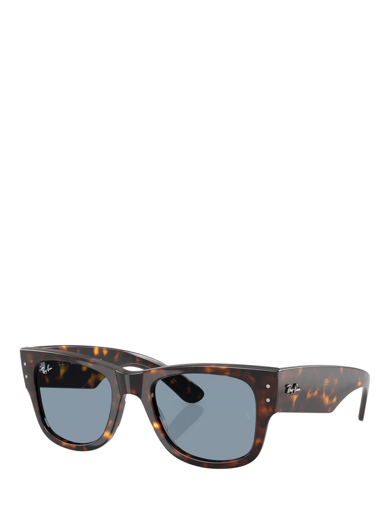 Ray-Ban Mega Wayfarer Havana blue sunglasses 51mm, UK version