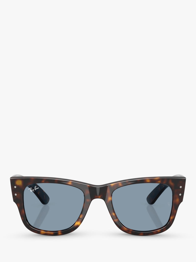Ray-Ban Mega Wayfarer Havana blue sunglasses 51mm, UK version