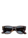 Ray-Ban Mega Wayfarer Havana blue sunglasses 51mm, UK version