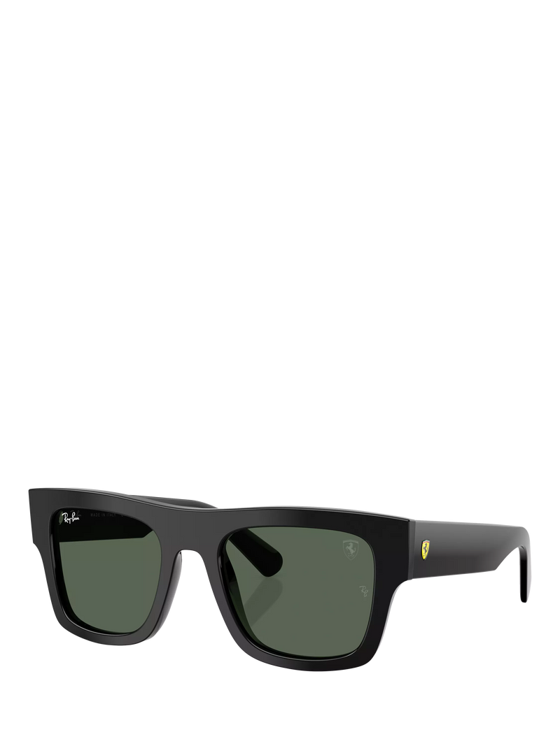 Ray-Ban square sunglasses black frame, UK version