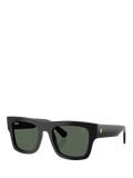Ray-Ban square sunglasses black frame, UK version