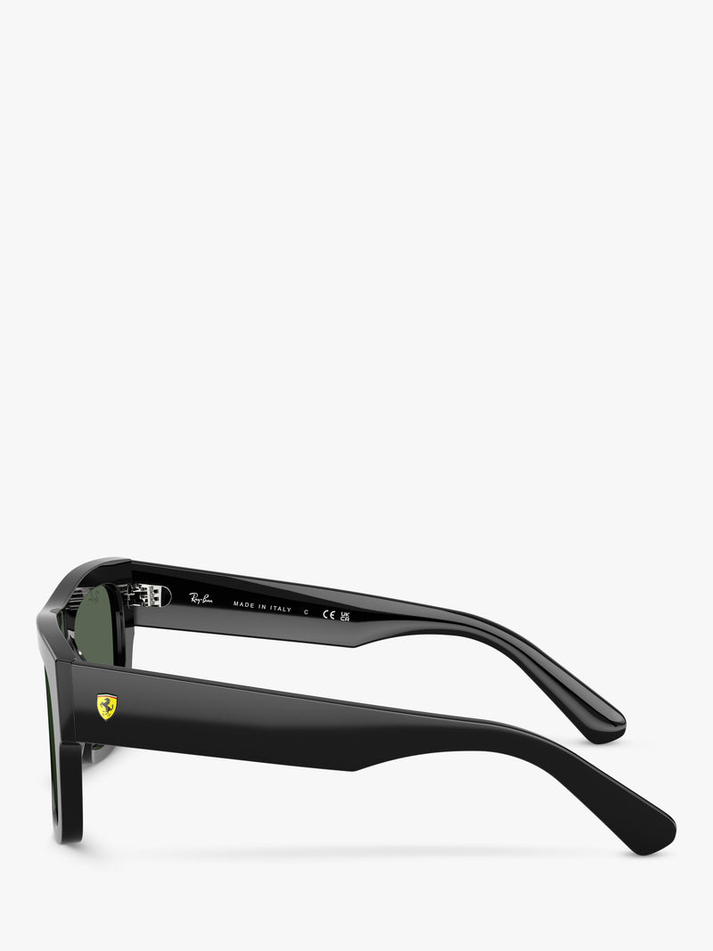 Ray-Ban square sunglasses black frame, UK version