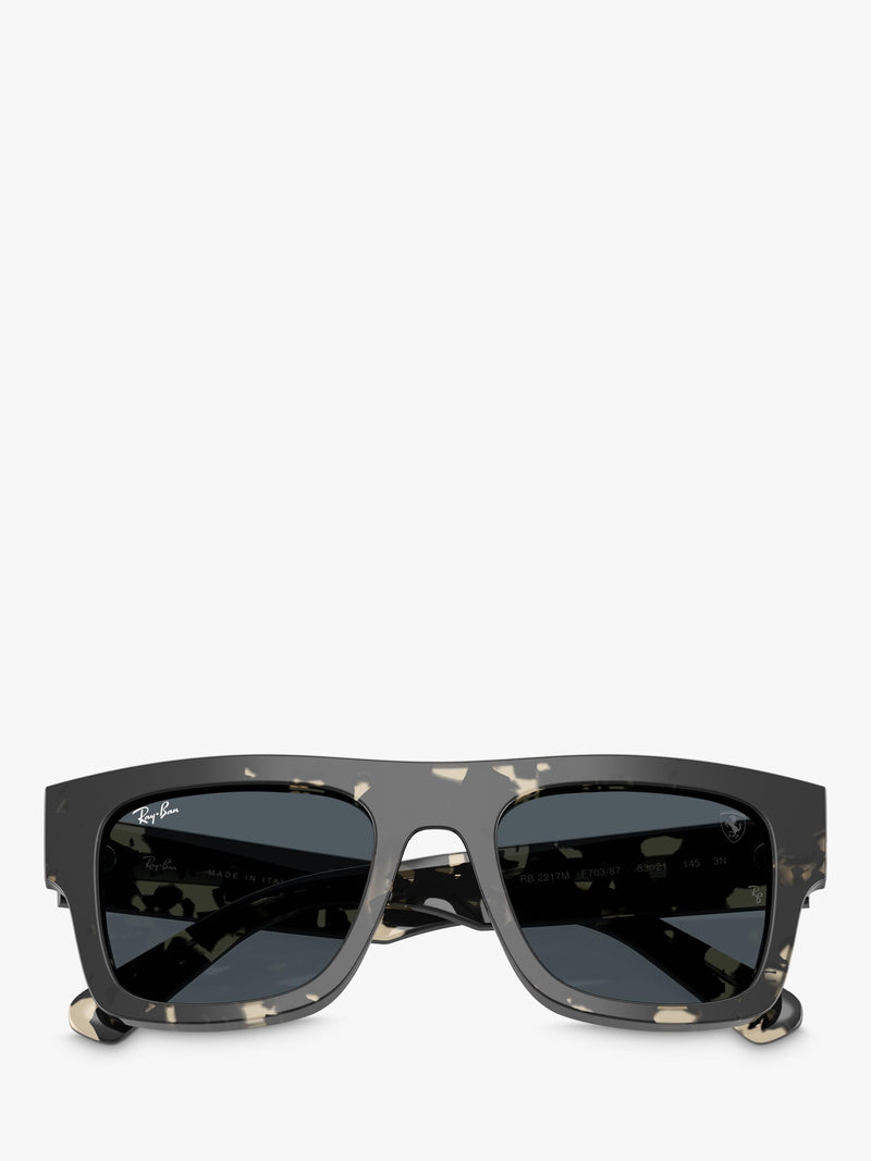 Ray-Ban square sunglasses Havana Grey, imported from the UK