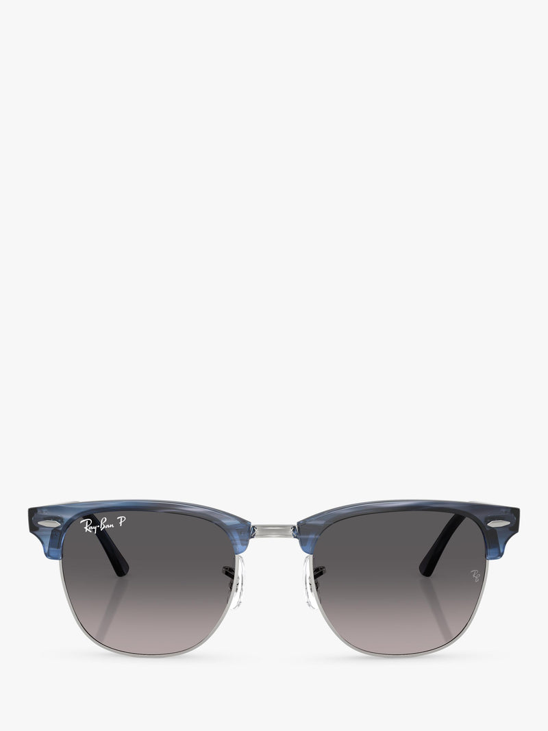 Ray-Ban square sunglasses blue/grey 51mm, imported from the UK