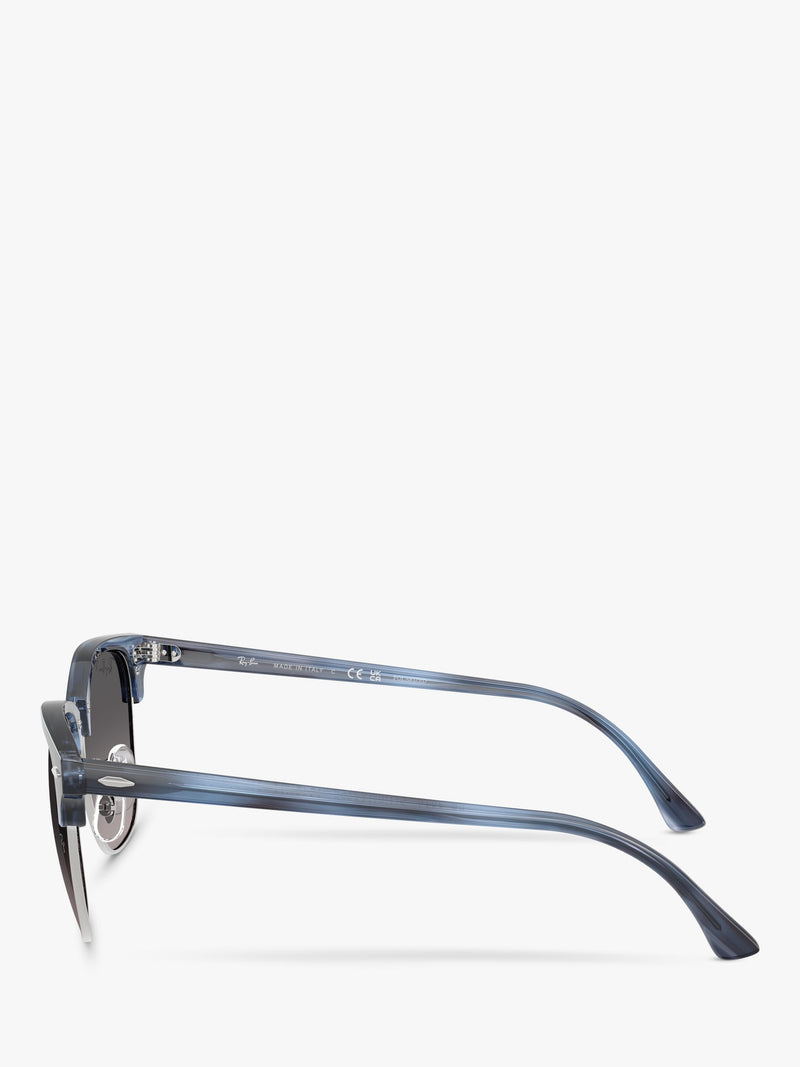 Ray-Ban square sunglasses blue/grey 51mm, imported from the UK