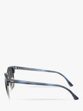 Ray-Ban square sunglasses blue/grey 51mm, imported from the UK