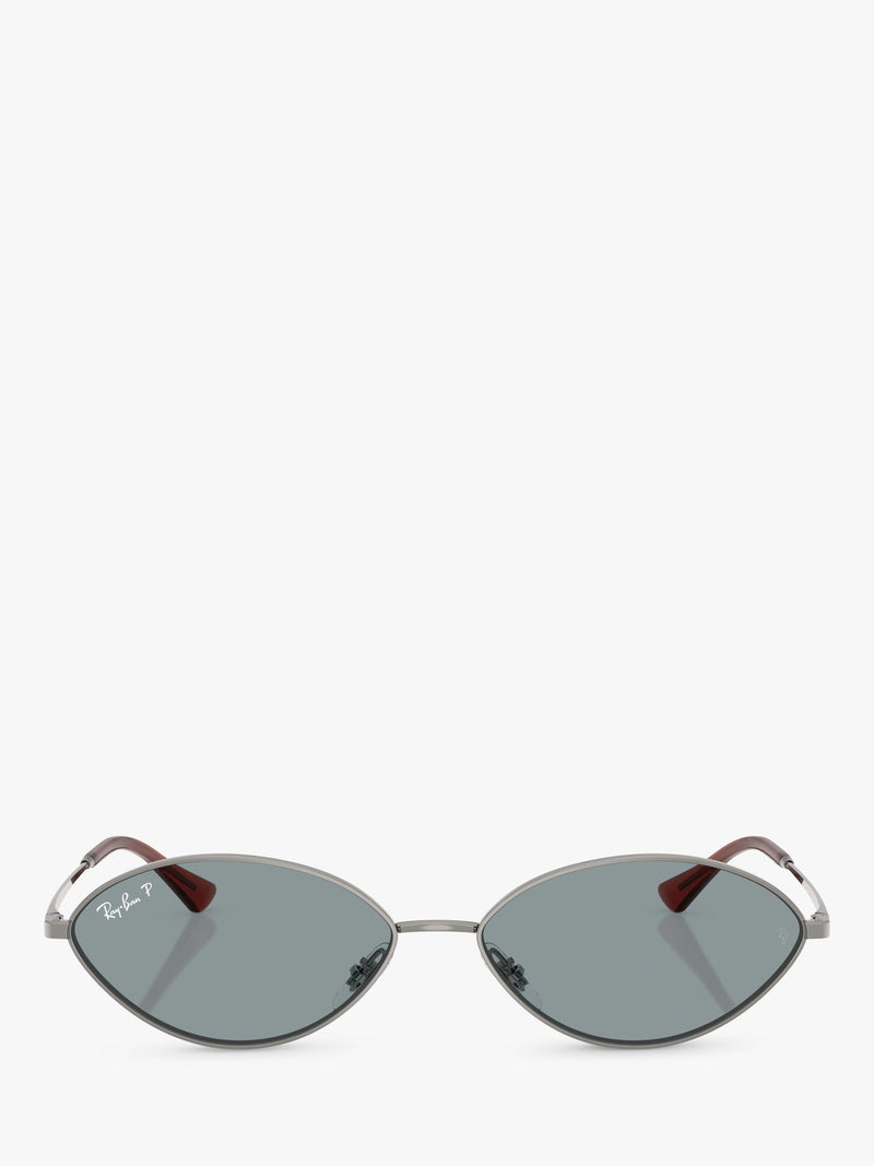 Ray-Ban oval polarised sunglasses 59mm, UK version