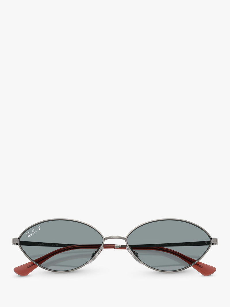 Ray-Ban oval polarised sunglasses 59mm, UK version