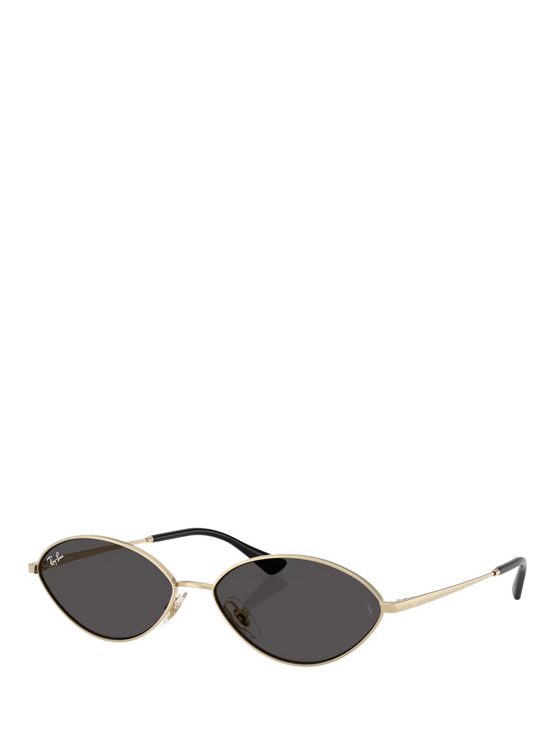 Ray-Ban oval sunglasses Gold/Black, imported from the UK