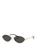 Ray-Ban oval sunglasses Gold/Black, imported from the UK