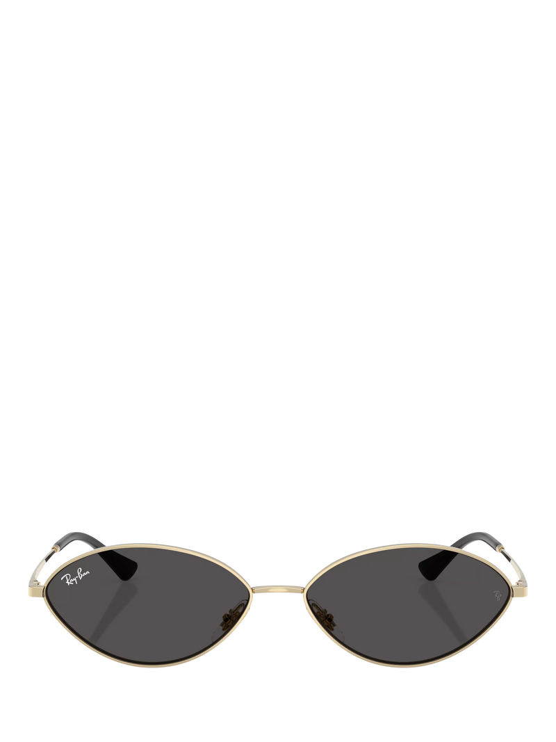 Ray-Ban oval sunglasses Gold/Black, imported from the UK