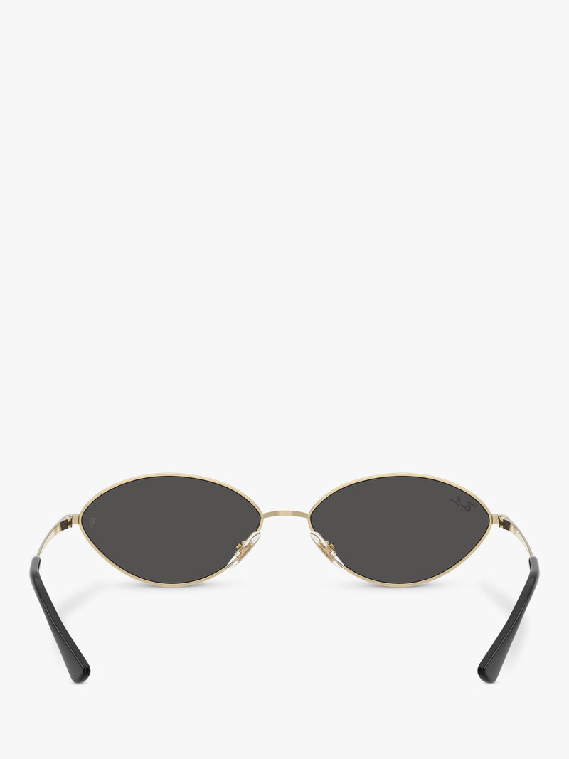 Ray-Ban oval sunglasses Gold/Black, imported from the UK