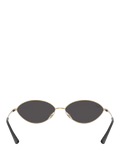 Ray-Ban oval sunglasses Gold/Black, imported from the UK