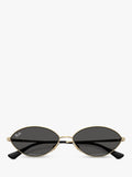 Ray-Ban oval sunglasses Gold/Black, imported from the UK