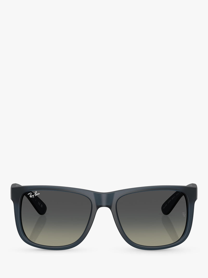 Ray-Ban RB4165 square sunglasses blue grey plastic frame - British product