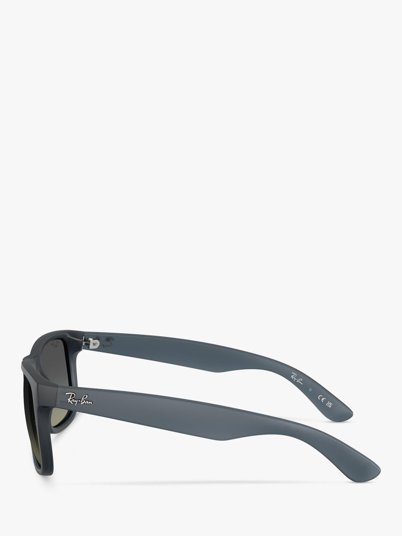 Ray-Ban RB4165 square sunglasses blue grey plastic frame - British product