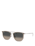 Ray-Ban RB4451 angular sunglasses grey, imported from the UK