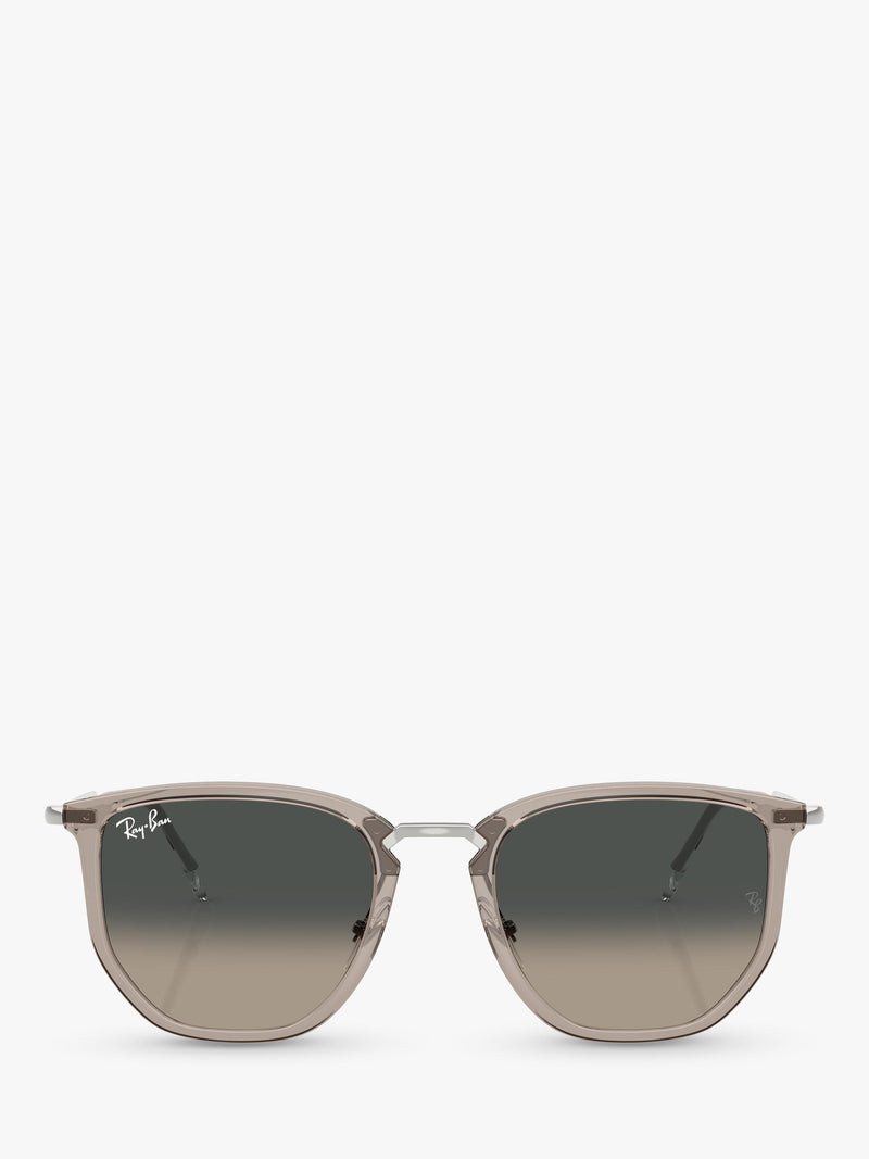 Ray-Ban RB4451 angular sunglasses grey, imported from the UK