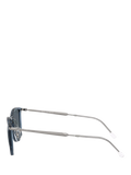 Ray-Ban RB4451 angular sunglasses light blue and grey, UK version