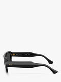 Ray-Ban RB4454 rectangular sunglasses black polarised glass - British product