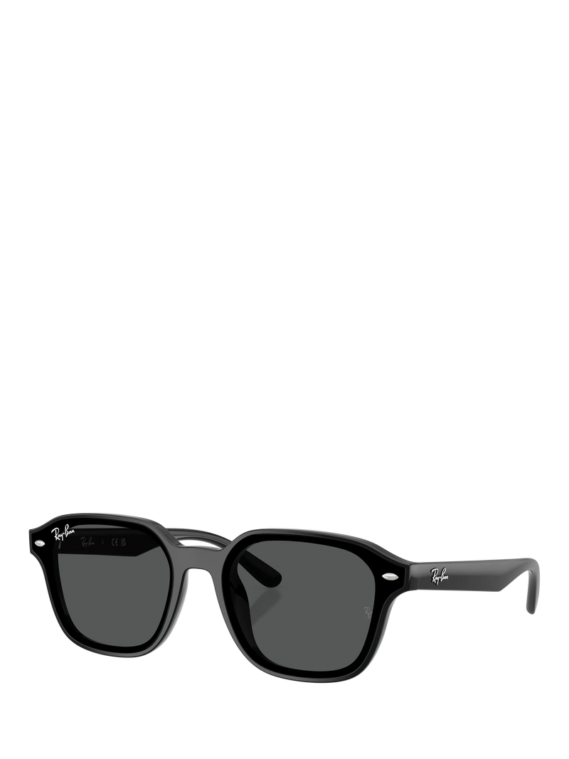 Ray-Ban RB4458 square sunglasses black plastic frame (British brand)
