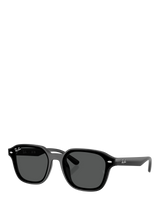John Lewis Ray-Ban RB4458 Square Sunglasses Black- Buy online at McGrocer