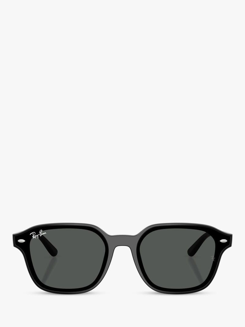 Ray-Ban RB4458 square sunglasses black plastic frame (British brand)