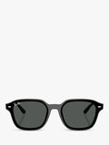Ray-Ban RB4458 square sunglasses black plastic frame (British brand)