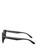 Ray-Ban RB4458 square sunglasses black plastic frame (British brand)
